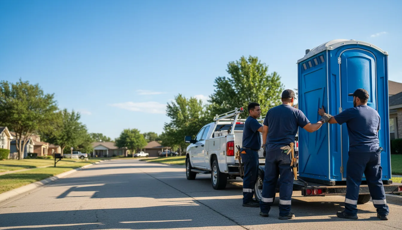 Portable Toilet Rental in Knightdale, NC near me